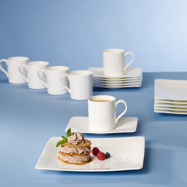 Produktbild Villeroy & Boch Modern Grace Kaffeetassen mit Untertassen (170 ml, 6 x)
