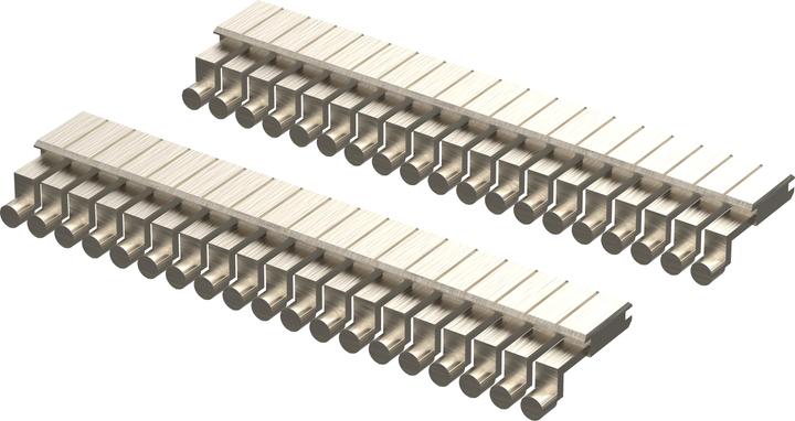 Image du produit Bopla CNB 100 - Plaques d'obturation pour norme Combi 38 pièces