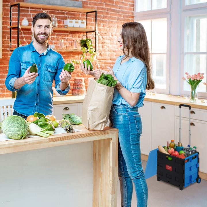 Produktbild Relaxdays Einkaufstrolley