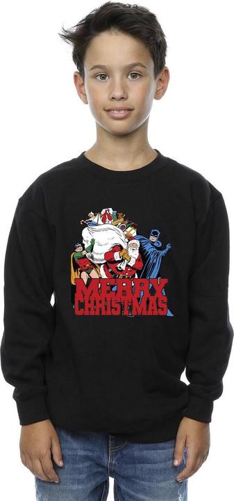 Produktbild Batman Merry Christmas Comic Sweatshirt Jungen (140, 146)