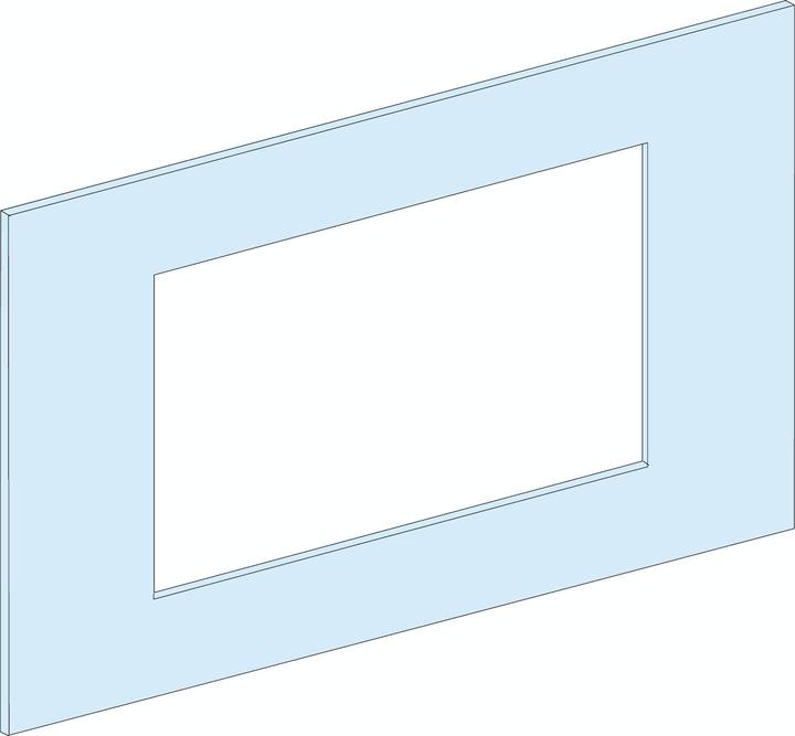 Produktbild Schneider Electric PrismaSeT-P, Frontplatte, ComPacT NS1600b-3200 3-4polig,Festeinbau,vertikal,Brei