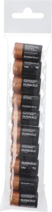 Produktbild Duracell 10x Photobatterie CR2 Ultra CR15H270 (10 Stk., CR2, 850 mAh)