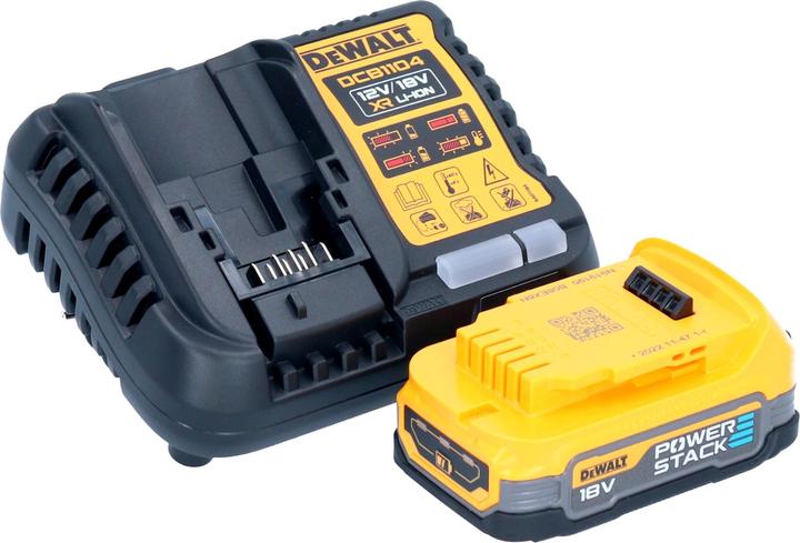 Actual product image DeWalt DWH 161 E1 Battery-powered universal extractor 18 V 0.21 l brushless + 1x Powerstack battery 1.7 Ah