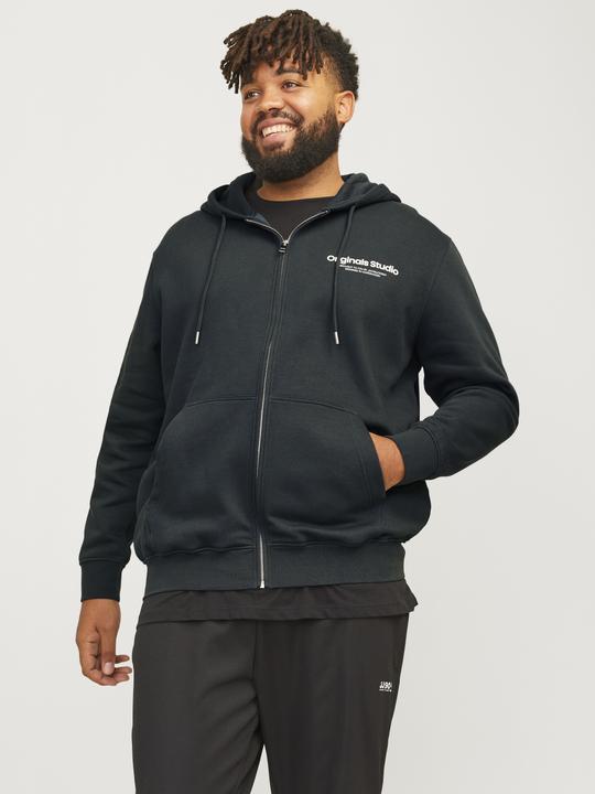 Actual product image Jack & Jones Jorvesterbro Sweat Zip Hood Noos Pls (XXL)