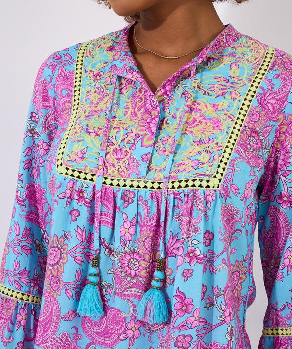 Immagine prodotto Joe Browns Embroidered Floral Tassel Top (42)