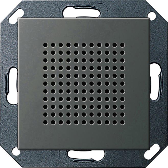 Gira Flush-mounted radio 2282600 RDS loudspeaker 55 Stainless steel (Radio Tuner)