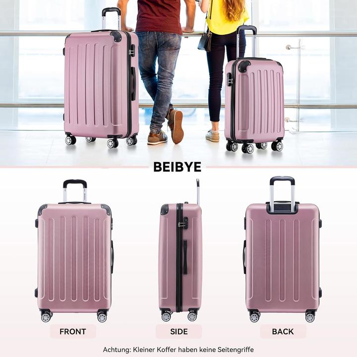 Produktbild Beibye Hartschalenkoffer-Set (110 l, Handgepäck (bis 50l), M (50 - 90l), L (90 - 115l))