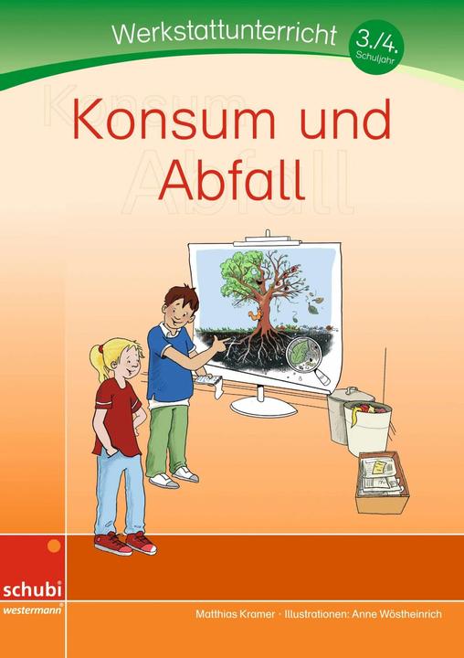 Produktbild Werkstätten 3./4. Schuljahr. Werkstätten 3./4. Schuljahr / Konsum und Abfall (Deutsch, Matthias Kramer, 2022)