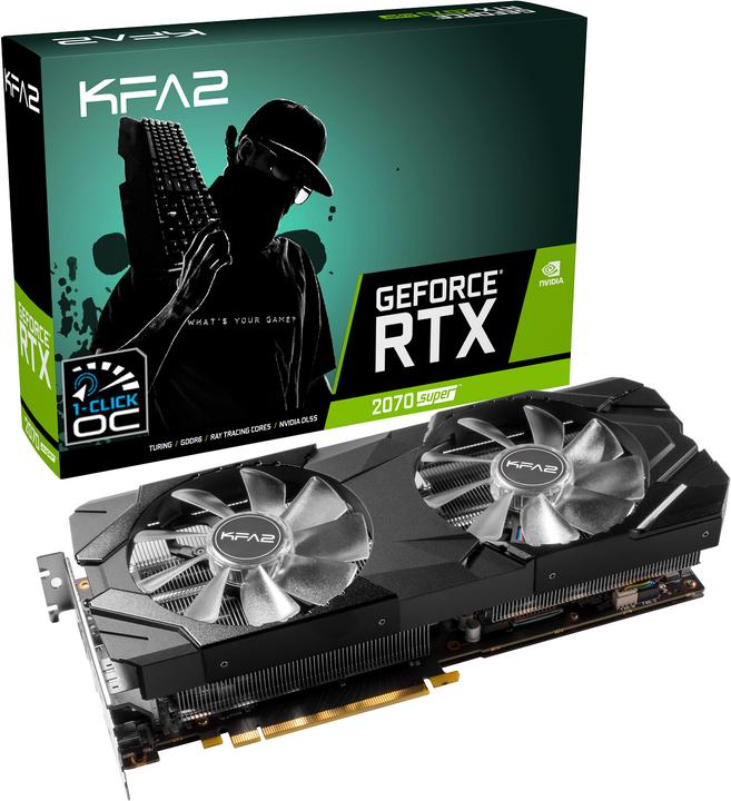 Produktbild KFA2 GeForce RTX 2070 Super EX OC (8 GB)