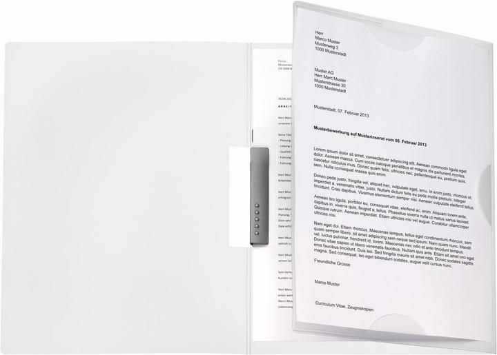 Produktbild Kolma Klemmhefter A4 3-teilig farblos (A4, 1 x)
