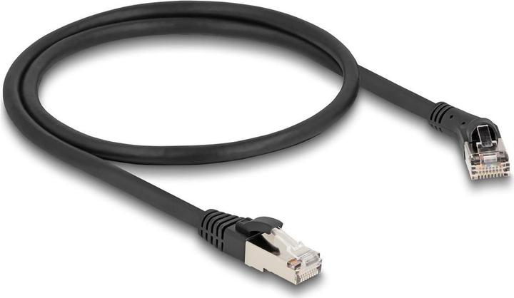 Image du produit Delock Câble réseau RJ45 Cat.8.1 S/FTP mâle 45ï¿½ à angle droit vers mâle droit jusqu'à 40 (S/FTP, CAT8.1, 0.50 m)