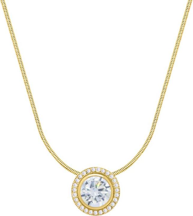 Immagine prodotto Candy Collana Delicacy, argento 925, placcata oro (Placcato oro 18k, Argento 925, 42 cm)