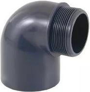 Immagine prodotto Cepex Angolo misto a 90° diametro 63 x 2 pollici Presa per l'incollaggio Spina per l'avvitamento (3200.40 mm)