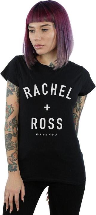 Actual product image Friends Womens/Ladies Rachel And Ross Text Cotton T-Shirt (L)