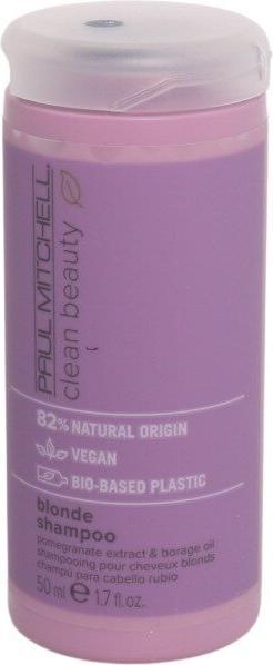 Paul Mitchell Clean Beauty Blonde Shampoo 50 ml (50 ml, Silbershampoo)