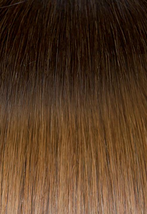 Produktbild Seiseta Classic Keratin Fusion Glatt Ombré 6/27 Ombre Hellbraun-Tabakblon 40/45 cm (Hellbraun-Tabakblon)
