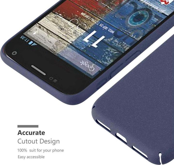 Image du produit Cadorabo Couverture rigide Frosty Cover (Motorola Moto G2 (2nd Gen))