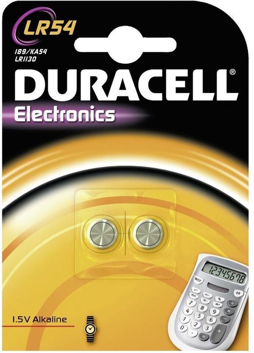 Produktbild Duracell Electronics (2 Stk., AG10, 65 mAh)