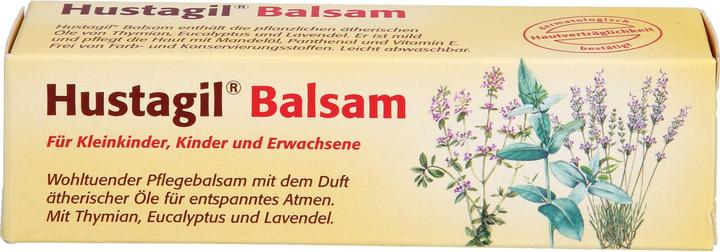 Nährwerte und Zutaten Dentinox Hustagil Balsam, 30 ml Creme (1 Stück)