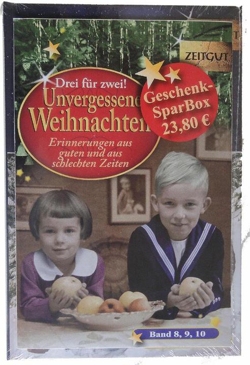 Image du produit Unvergessene Weihnachten 8-10 GeschenkBox (Allemand, Ingrid Hantke, Jürgen Kleindienst, 2023)