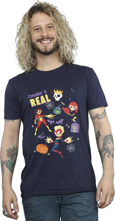 Actual product image Mens Creepin It Real T-Shirt (5XL)