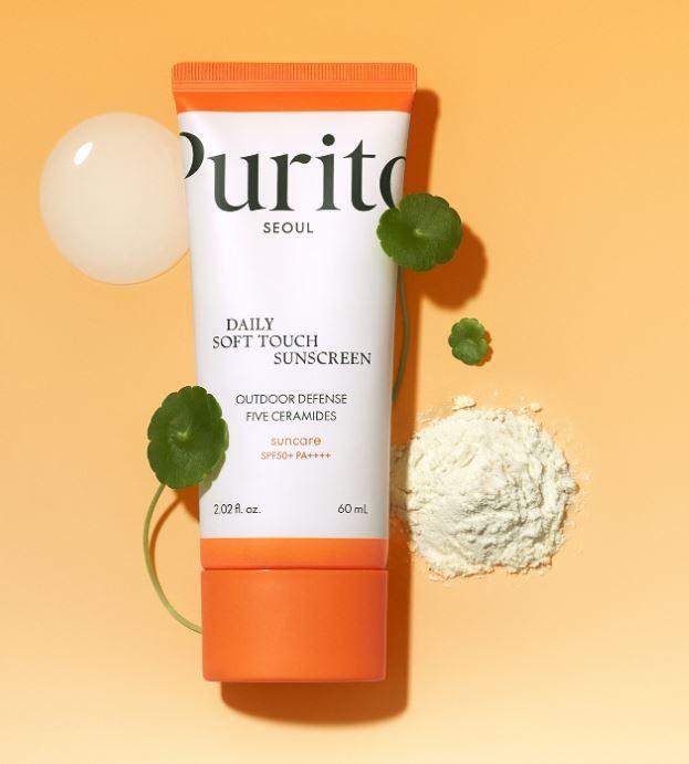 Immagine prodotto Purito Daily Soft Touch (Crema solare viso, SPF 50+, 60 ml, 60 g)