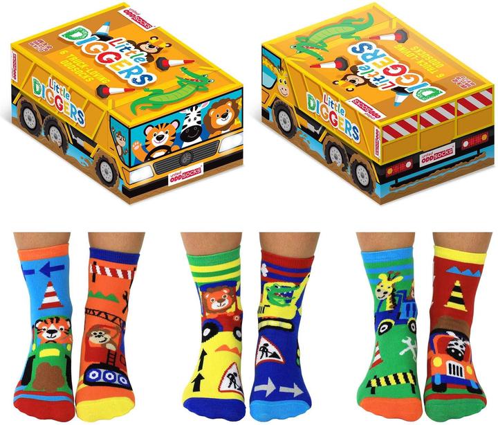 Produktbild United Oddsocks Little Diggers (Einzelpack, 27 - 30)