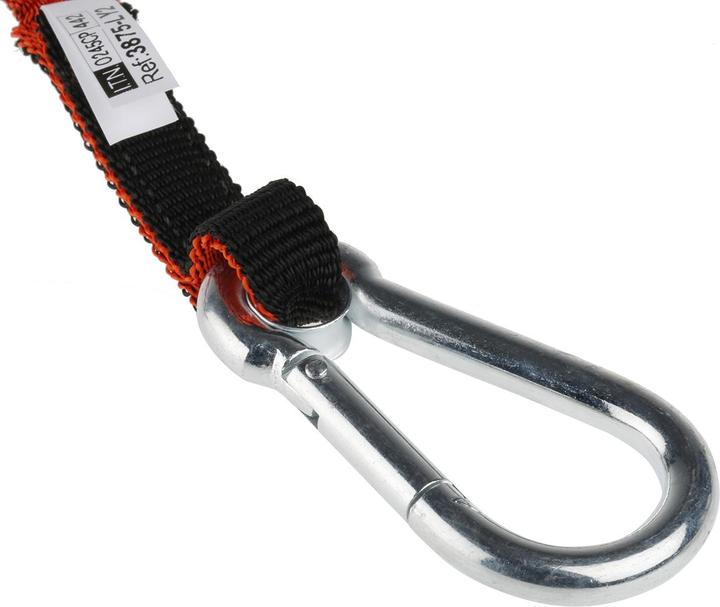 Actual product image Bahco Safety line with fixed carabiner and non-reversible loop, 3 kg, 1.2 m