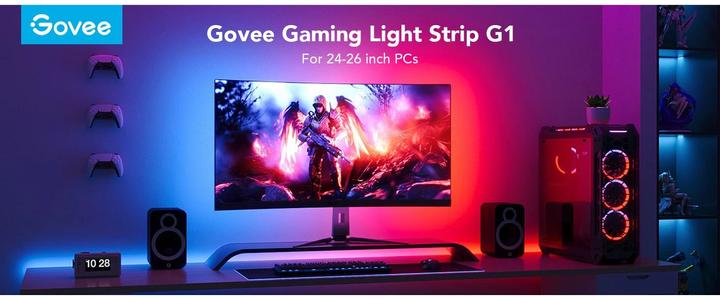 Produktbild Govee LED Stripe Gaming G1 (RGBW, 200 cm, Indoor)