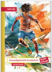 Actual product image Roth Hausaufgabenheft Einhornwiese Klipp & Klar liniert A5 ohne Rand, 96 Blatt (A5, No binding)