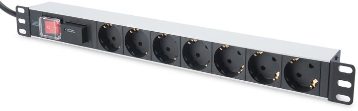 Digitus Steckdosenleiste (7 x, CEE 7/7, 2 m)