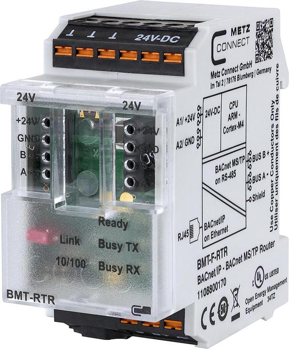 Immagine prodotto Metz Connect Metz 1108800170 BMT-F-RTR router BACnet