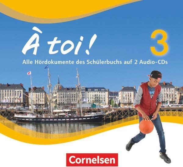 Image du produit À toi! 3. édition en quatre volumes. CD audio (Français, Catherine Mann-Grabowski)