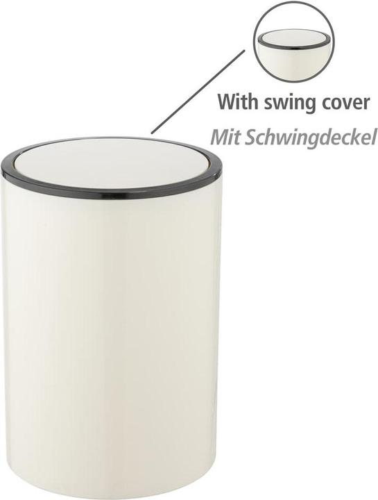 Image du produit Wenko Poubelle à couvercle basculant Inca 5l (5 l)