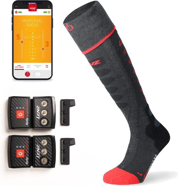 Lenz Heat Sock 5.1 Toe Cap Set 2000