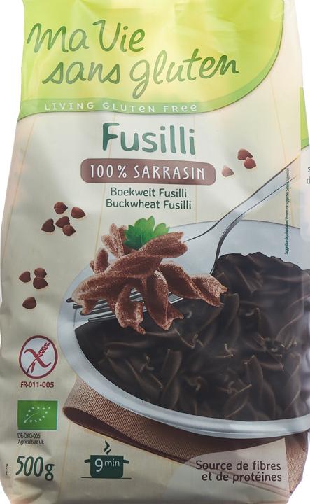Produktbild Ma vie sans Gluten Fusilli 100% Buchweizen (500 g)