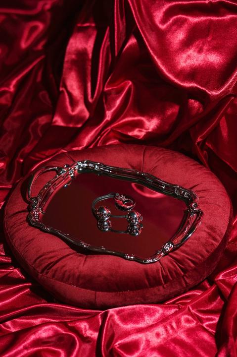 Actual product image Fifty Shades of Grey Inner Goddess Silver Pleasure Balls