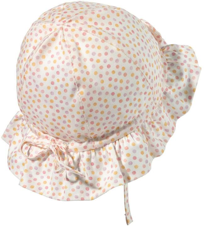 Produktbild Sterntaler Sonnenhut mit Schleife Punkte Ecru Gr. 49 (49)