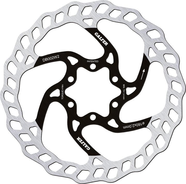 Immagine prodotto Galfer Bike Dischi freno per e-bike Wave (160 mm)