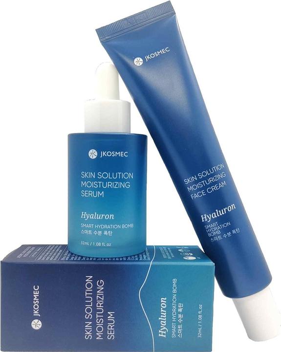 Image du produit JKosmec Solution pour la peau Crème hydratante à l'acide hyaluronique pour le visage (50 ml, Crème 24h)