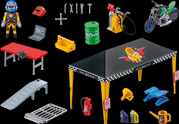 Produktbild Playmobil Stuntshow Werkstattzelt (70552, Playmobil Stuntshow)