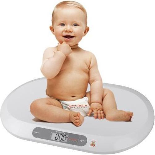 Actual product image Hi-Tec Weighing scale Digital for children HI-TECH MEDICAL ORO BABY SCALE (baltos spalvos) (20 kg)