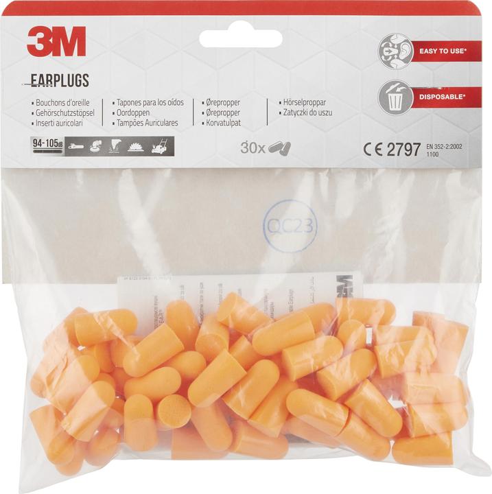Actual product image 3M Hearing protection plugs 1100C30 (30 x)