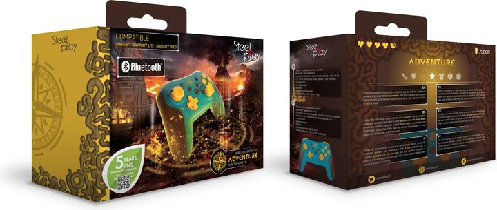 Produktbild Steelplay Adventure Wireless Controller (Switch OLED, Switch Lite, Switch)