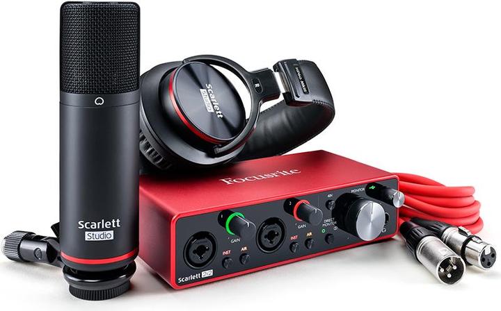 Image du produit Focusrite Scarlett 2i2 Studio Pack 3rd Gen (USB)
