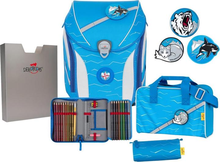 Image du produit Derdiedas ErgoFlex Max Set sac à dos scolaire Polar (22 l)