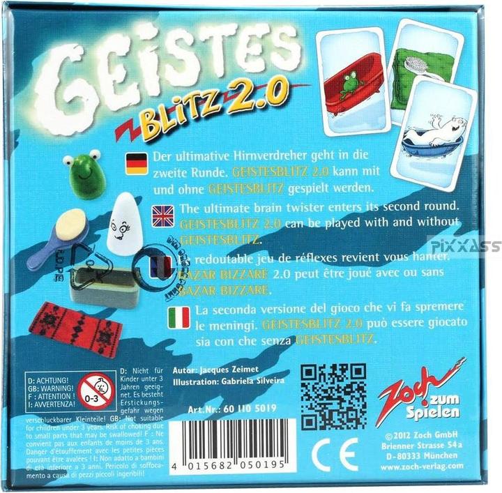 Produktbild Zoch Geistesblitz 2.0 (Deutsch, Französisch, Italienisch, Englisch)
