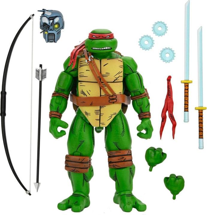 Actual product image Neca Teenage Mutant Ninja Turtles (Mirage Comics) action figure Leonardo 18 cm