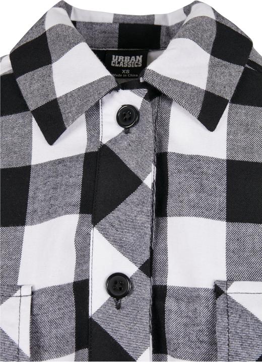 Produktbild Urban Classics Ladies Short Oversized Check Shirt (5XL)