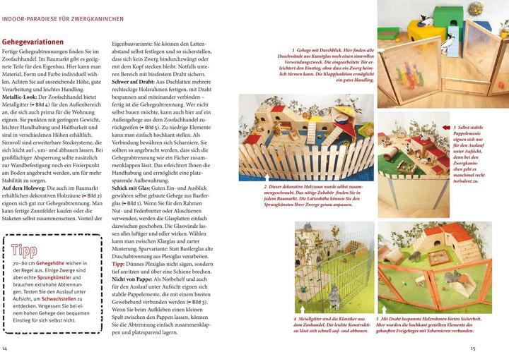 Actual product image Spiel- & Wohnideen Zwergkaninchen (German, Esther Schmidt, 2011)